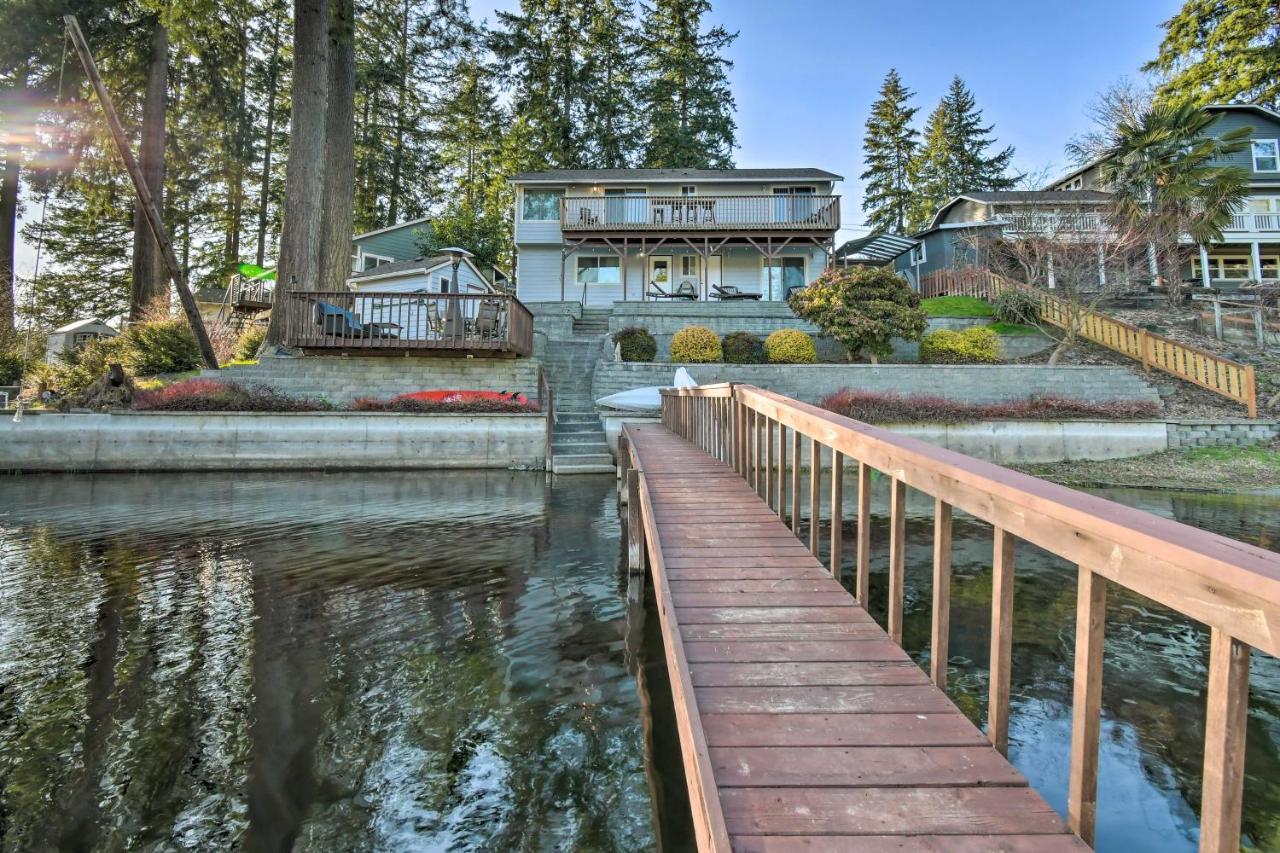 The Peacock House - Waterfront Home With Hot Tub! Olympia Εξωτερικό φωτογραφία