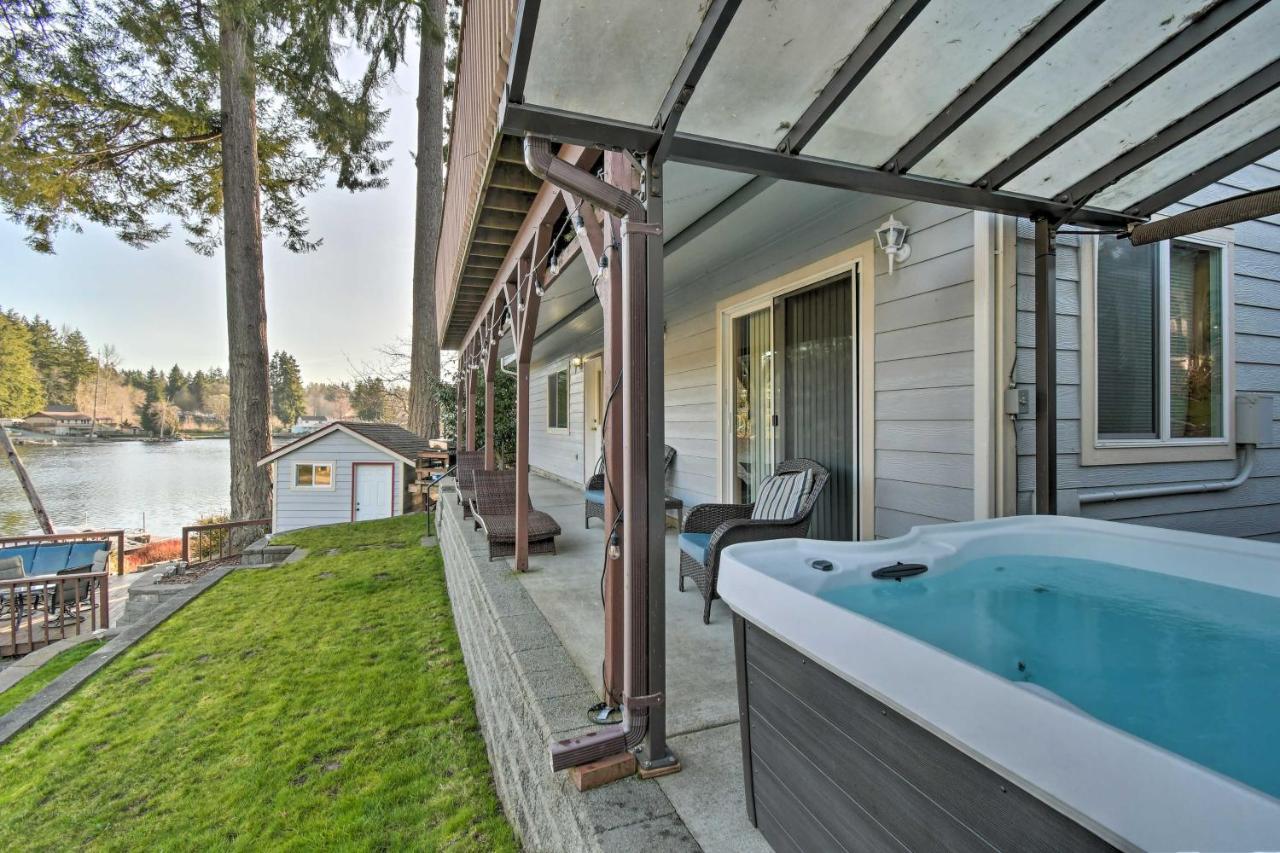 The Peacock House - Waterfront Home With Hot Tub! Olympia Εξωτερικό φωτογραφία