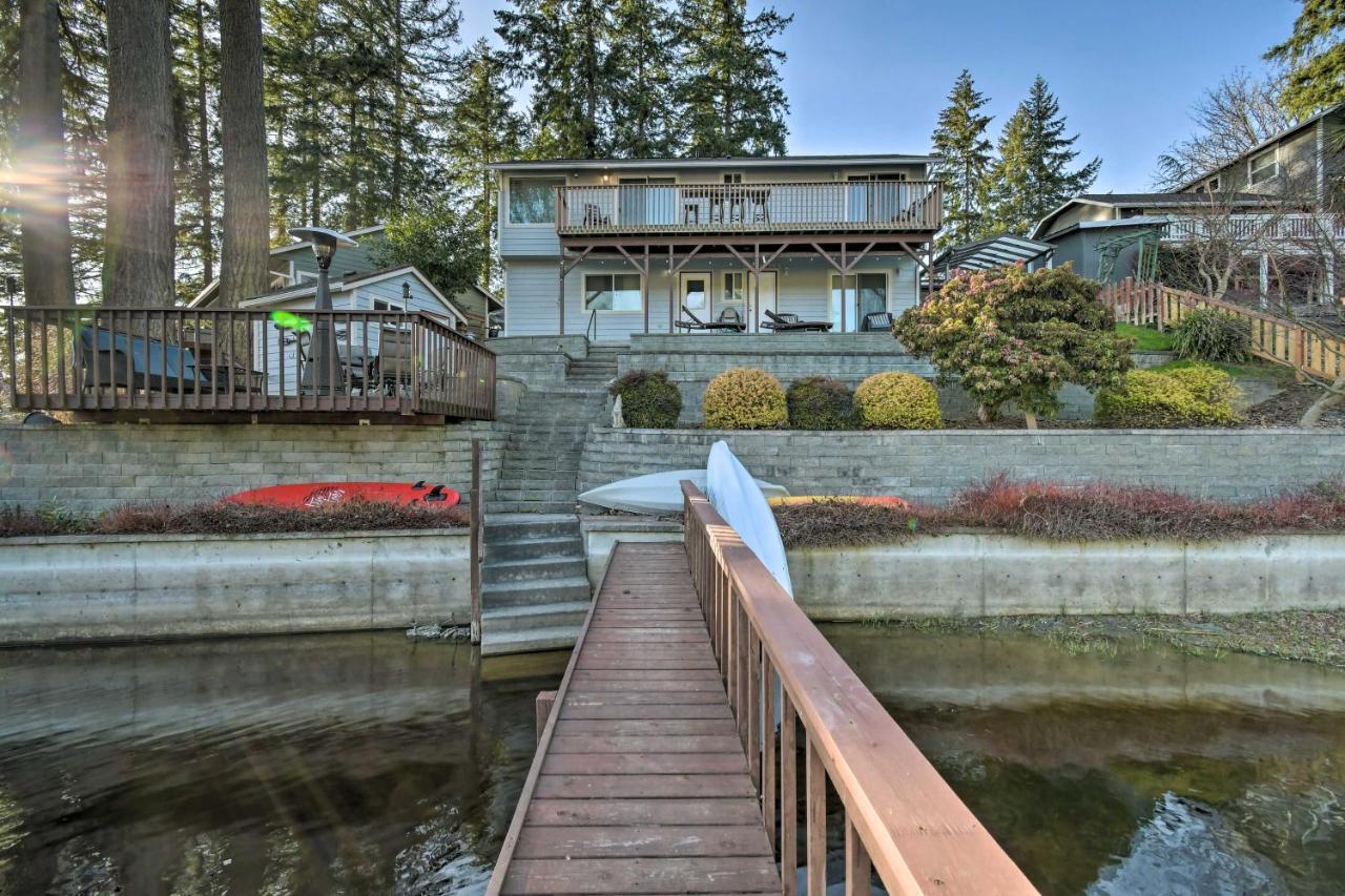 The Peacock House - Waterfront Home With Hot Tub! Olympia Εξωτερικό φωτογραφία